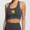 Racer Crop - Charcoal Thumbnail